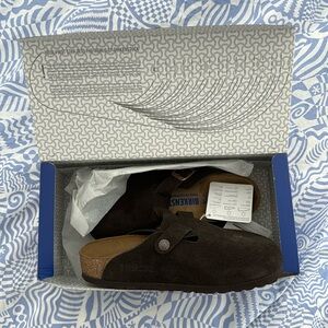 Birkenstock Boston clogs - chocolate/mocha brown